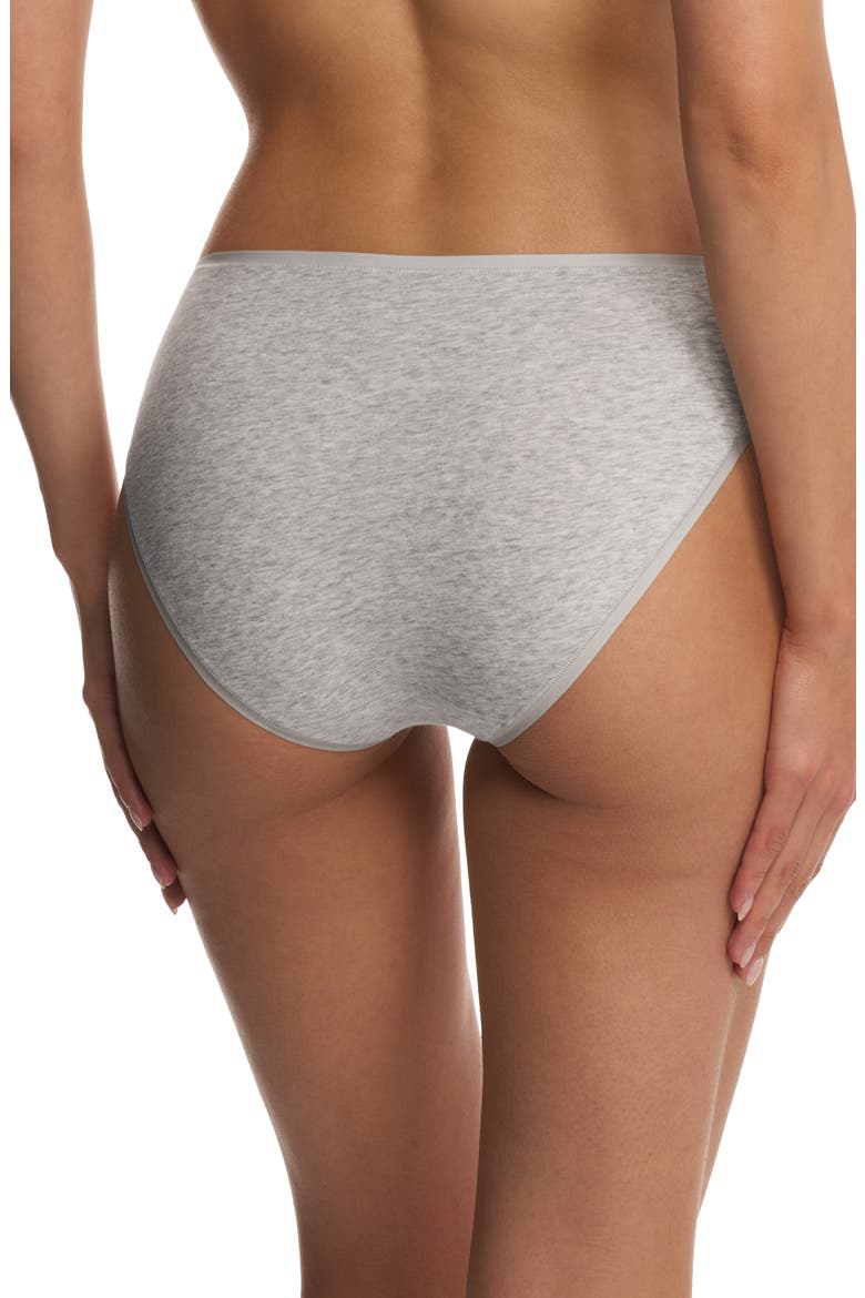Bliss Bare Cotton Bikini, Alternate, color, LIGHT GREY HEATHER