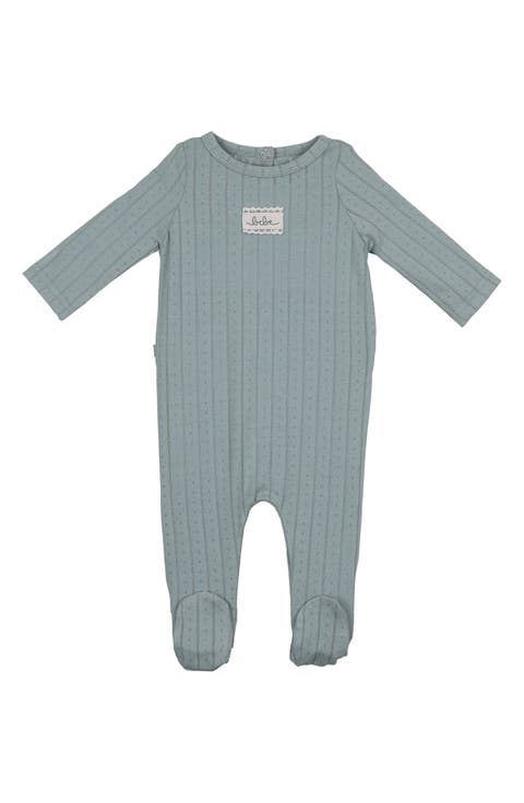 Bebe Pointelle Footie (Baby)