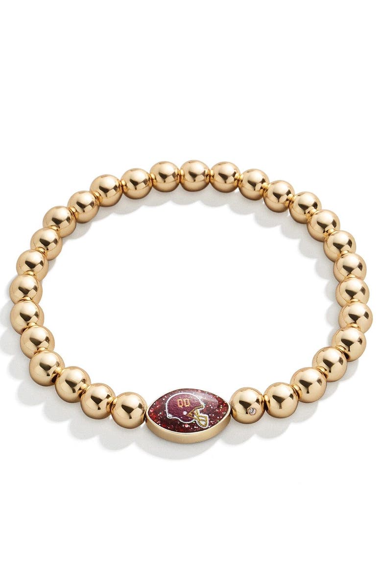 BaubleBar Washington Football Team Pisa Bracelet, Main, color, 