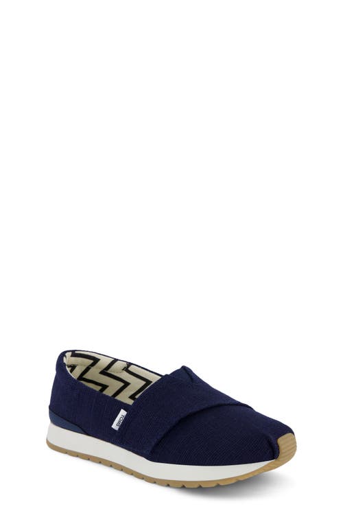 Toms Kids' Alpargata Sneaker In Blue