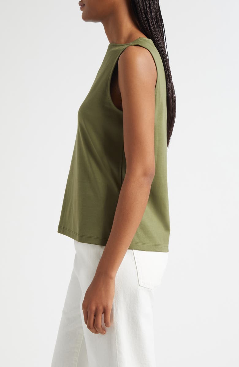 COS Eimear Cotton Boat Neck Tank, Alternate, color, 