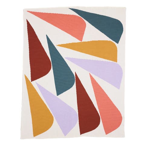 Easy Breezy Knit Throw Blanket