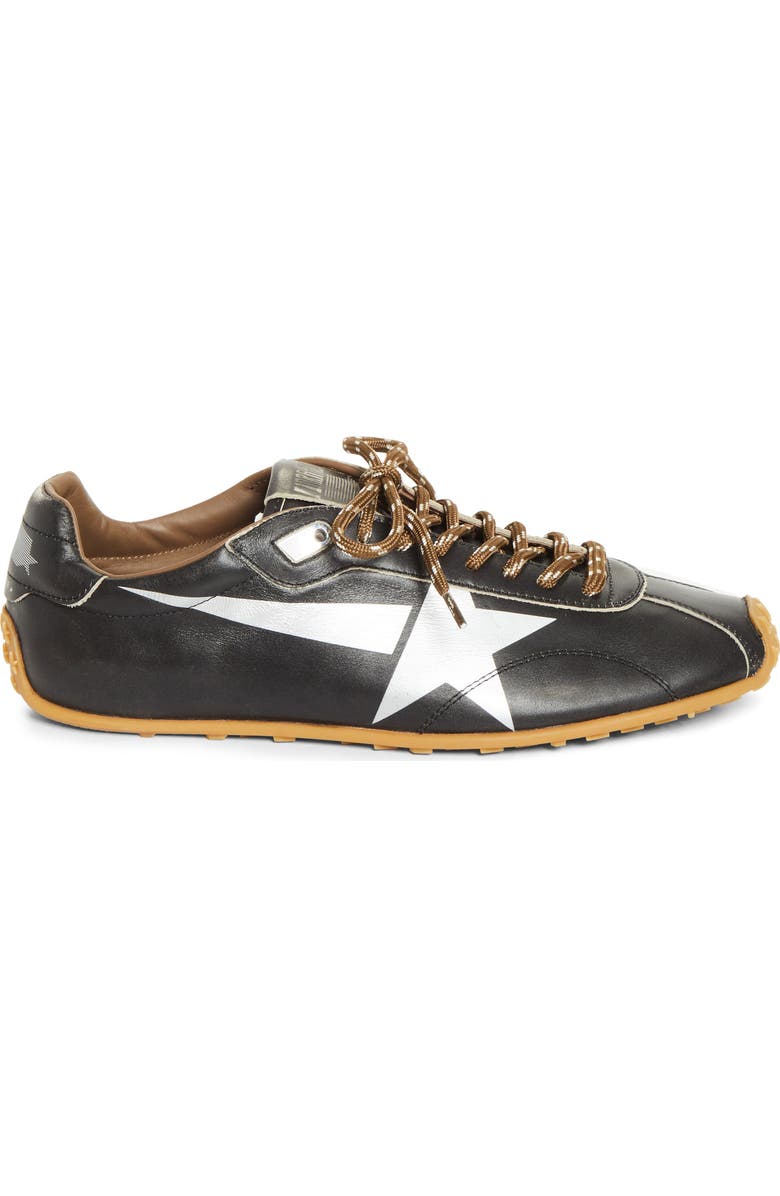 Golden Goose Marathon Speed Sneaker, Alternate, color, Black/ Silver