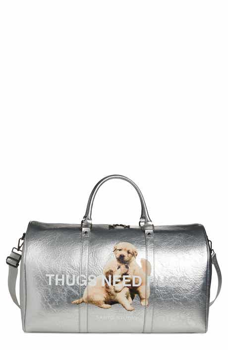 SANTO STUDIO Elly De La Cruz Silver Duffel Bag