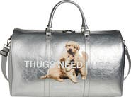 SANTO STUDIO Elly De La Cruz Silver Duffel Bag