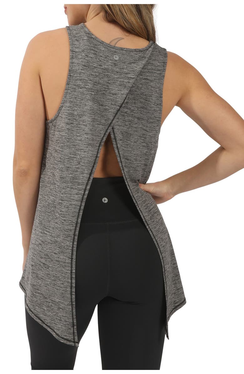 90 DEGREE BY REFLEX Overlapped Back Tie Active Tank, Alternate, color, 