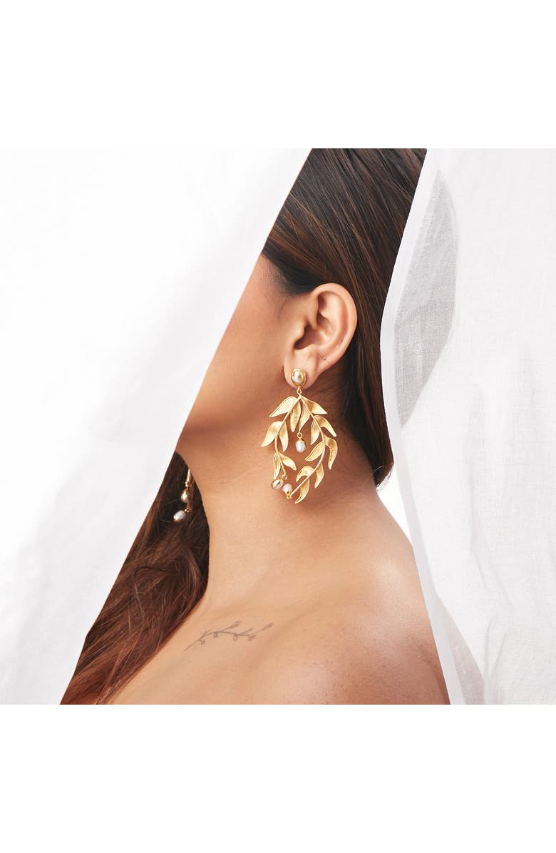 Dhwani Bansal Sooki Chandelier Earrings, Alternate, color, 