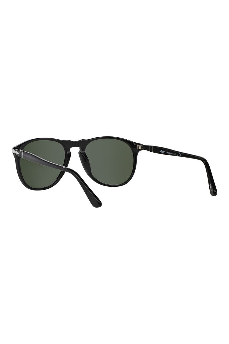 55mm Pilot Sunglasses, Alternate, color, BLACK