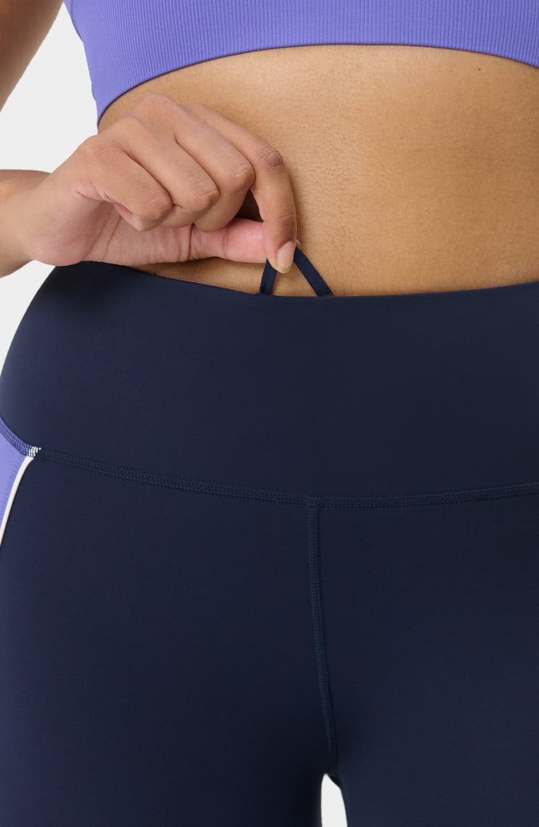 Sweaty Betty Power 7/8 Workout Pocket Leggings, Alternate, color, Navy Blue/ Aura Blue