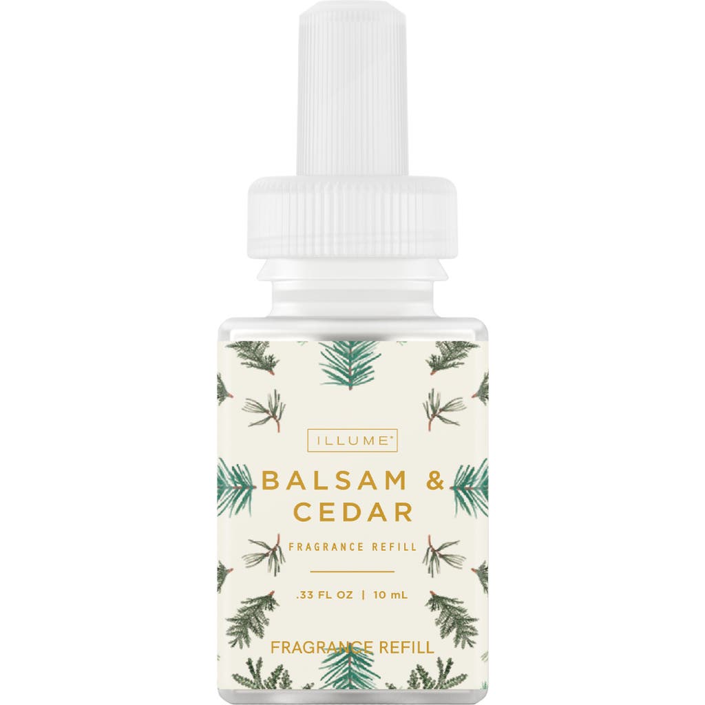 Pura X Illume Balsam & Cedar Smart Fragrance Diffuser Refill In White