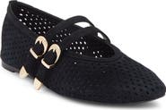 Steve Madden Lissa Perforated Mary Jane Flat