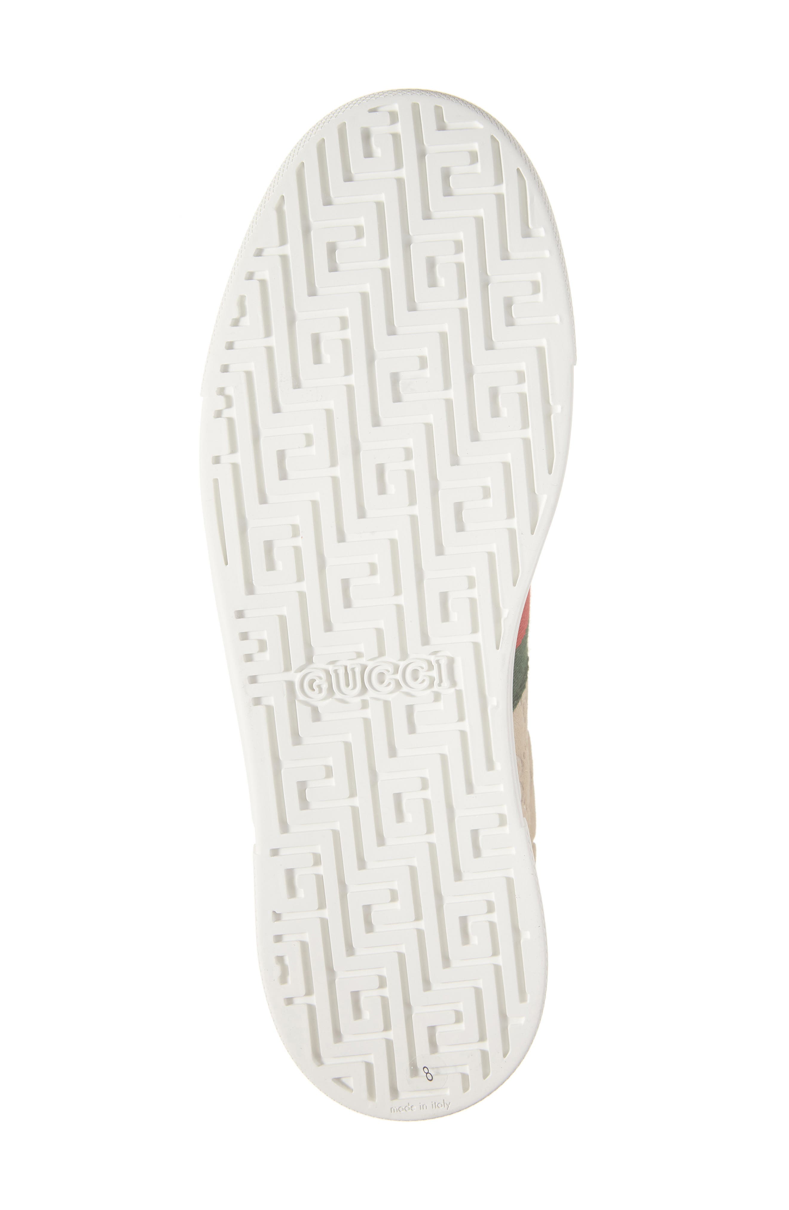 Gucci Ace Sneaker, Alternate, color, Oatmeal/ Oat/ Vrv