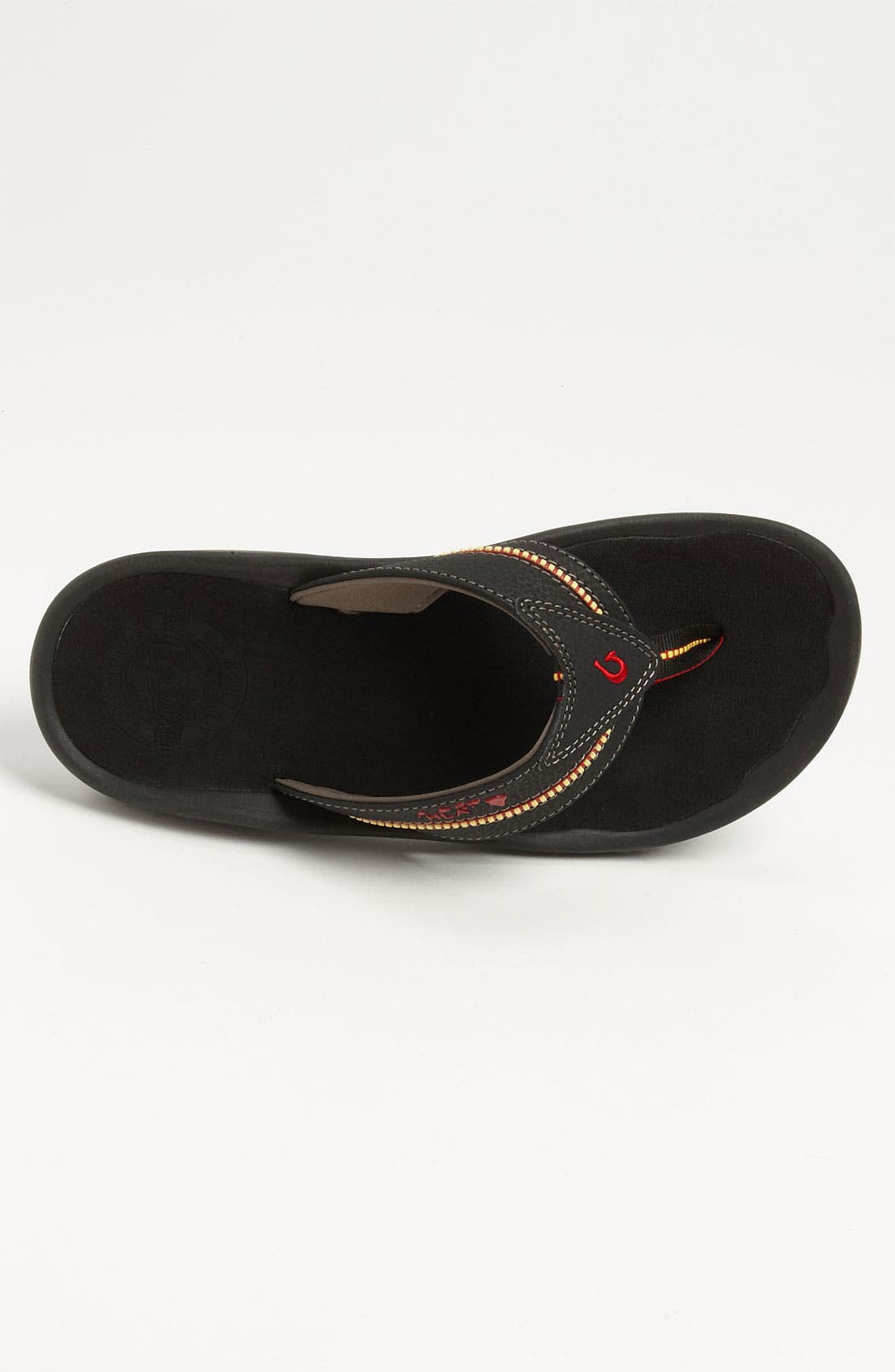 OluKai 'Kia'i II' Flip Flop, Alternate, color, Black/ Black