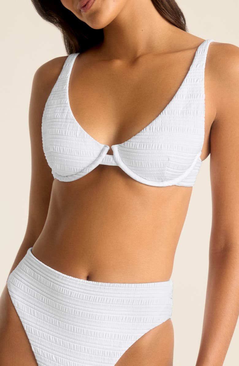 Vitamin A<sup>®</sup> Rossi Underwire Bikini Top, Main, color, White