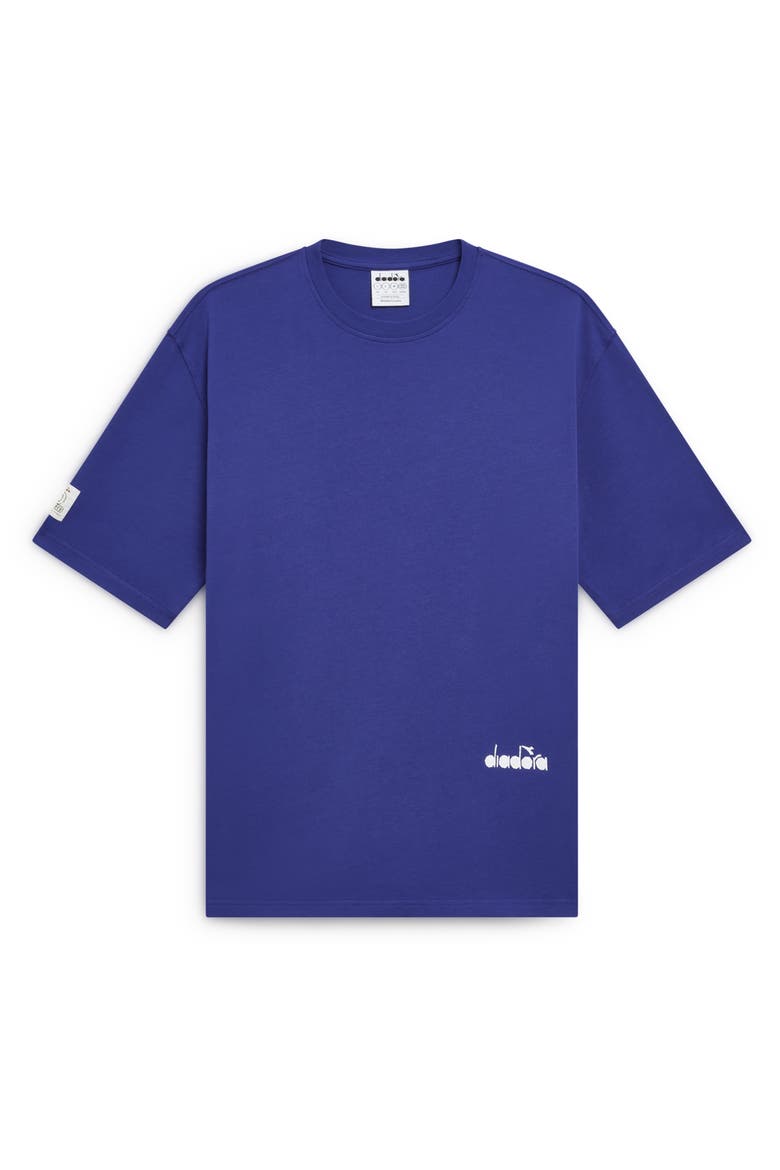 Legacy II Embroidered Cotton Graphic T-Shirt, Alternate, color, NAVY