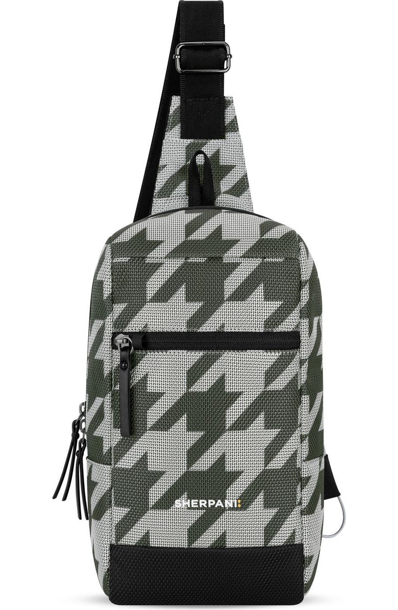 Sherpani Metro Anti Theft Travel Sling Backpack, Main, color, Houndstooth