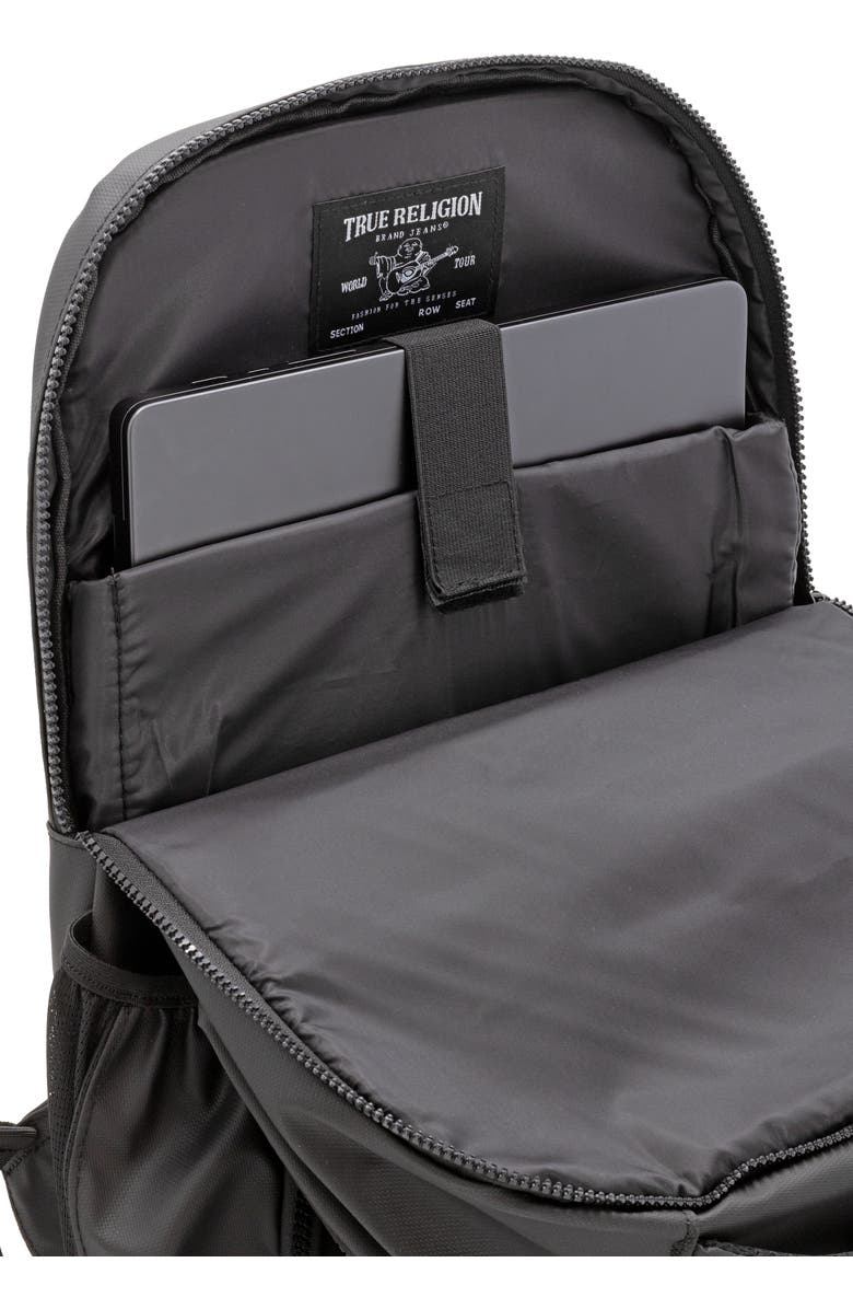 True Religion Hemi Canvas Backpack, Alternate, color, Black