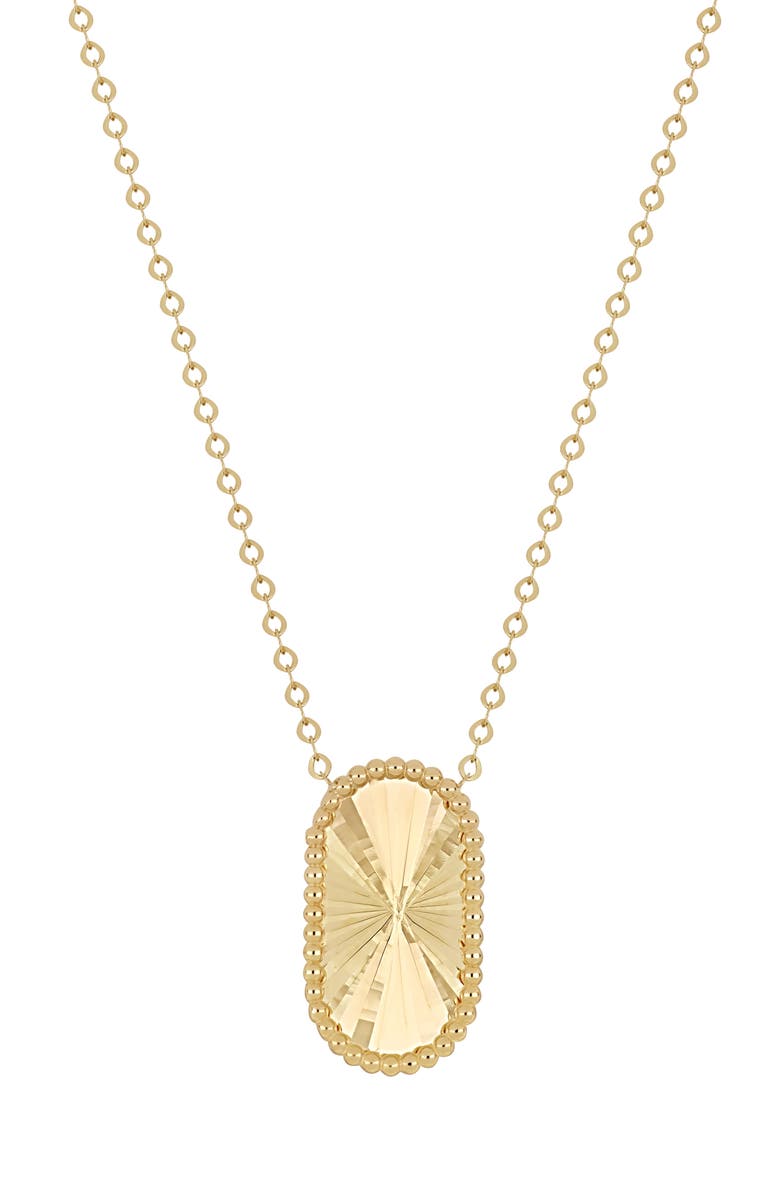 Bony Levy 14K Gold Pendant Necklace, Main, color, 14Ky