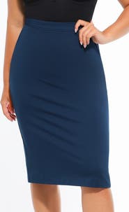 Popilush SculptEase Workwear Fitted Skirt
