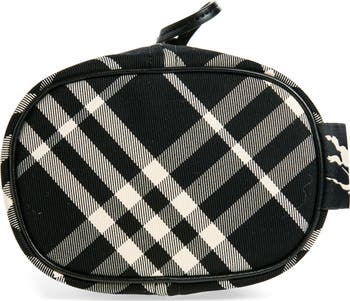 Burberry Check Drawstring Canvas Pouch | Nordstrom