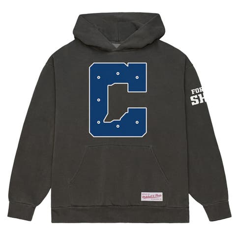 Men's Mitchell & Ness Charcoal Indianapolis Colts Indiana Nights State C Fleece Hoodie