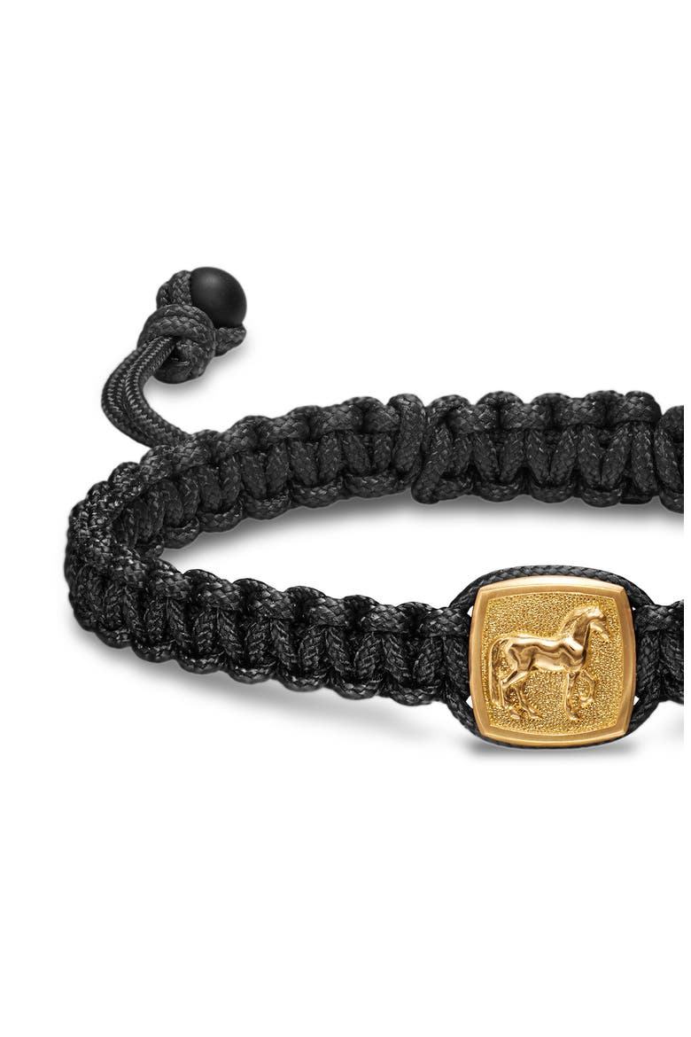 Petrvs Horse Station Bracelet, Alternate, color, BLACK