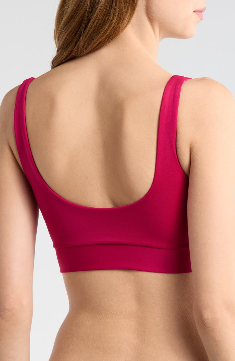 LEFT ON FRIDAY Double Scoop Bikini Top, Alternate, color, Pepper