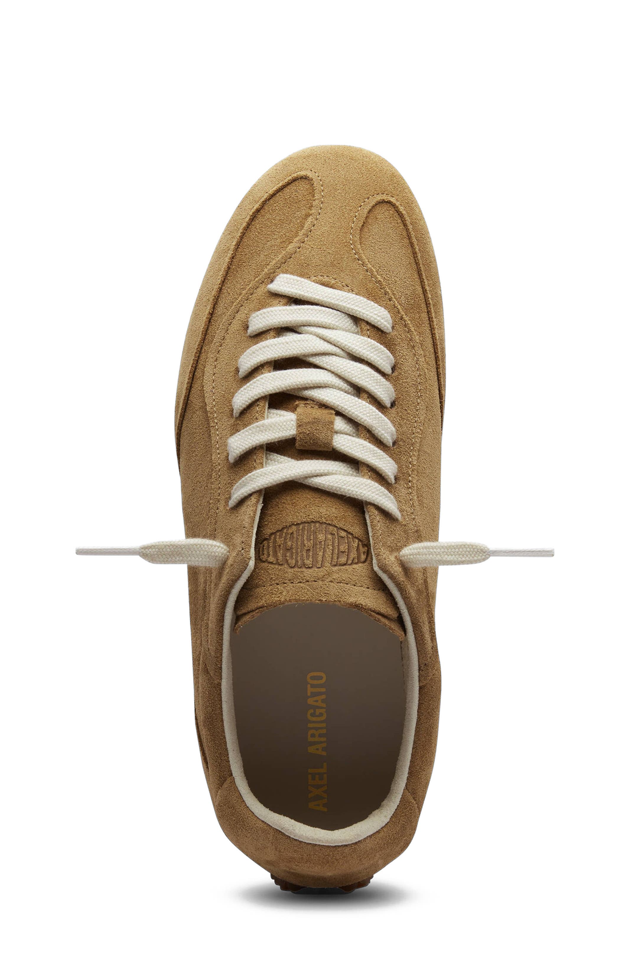 Axel Arigato Daze Suede Runner - Women's, Alternate, color, Tan/Gum