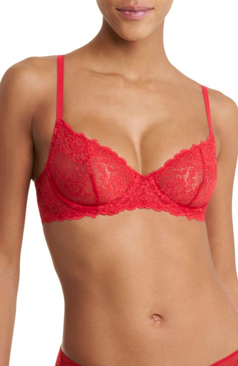 Heavenly Lace Convertible Balconette Bra