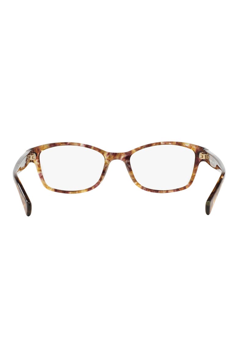 49mm Small Rectangular Optical Glasses, Alternate, color, LITE TORT