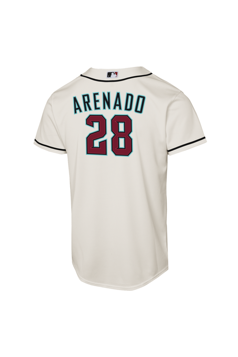 Men's Nike Nolan Arenado White Arizona Diamondbacks Home Replica Jersey, Alternate, color, White