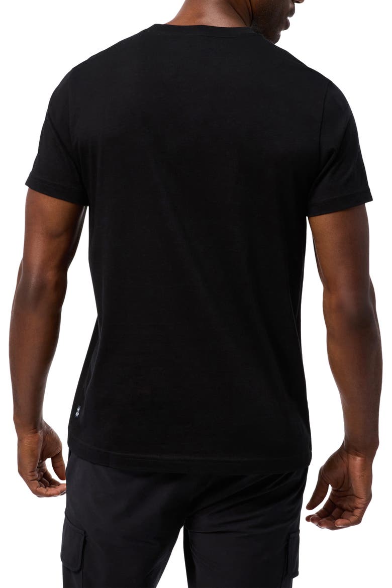 Vincent Pima Cotton Graphic T-Shirt, Alternate, color, BLACK