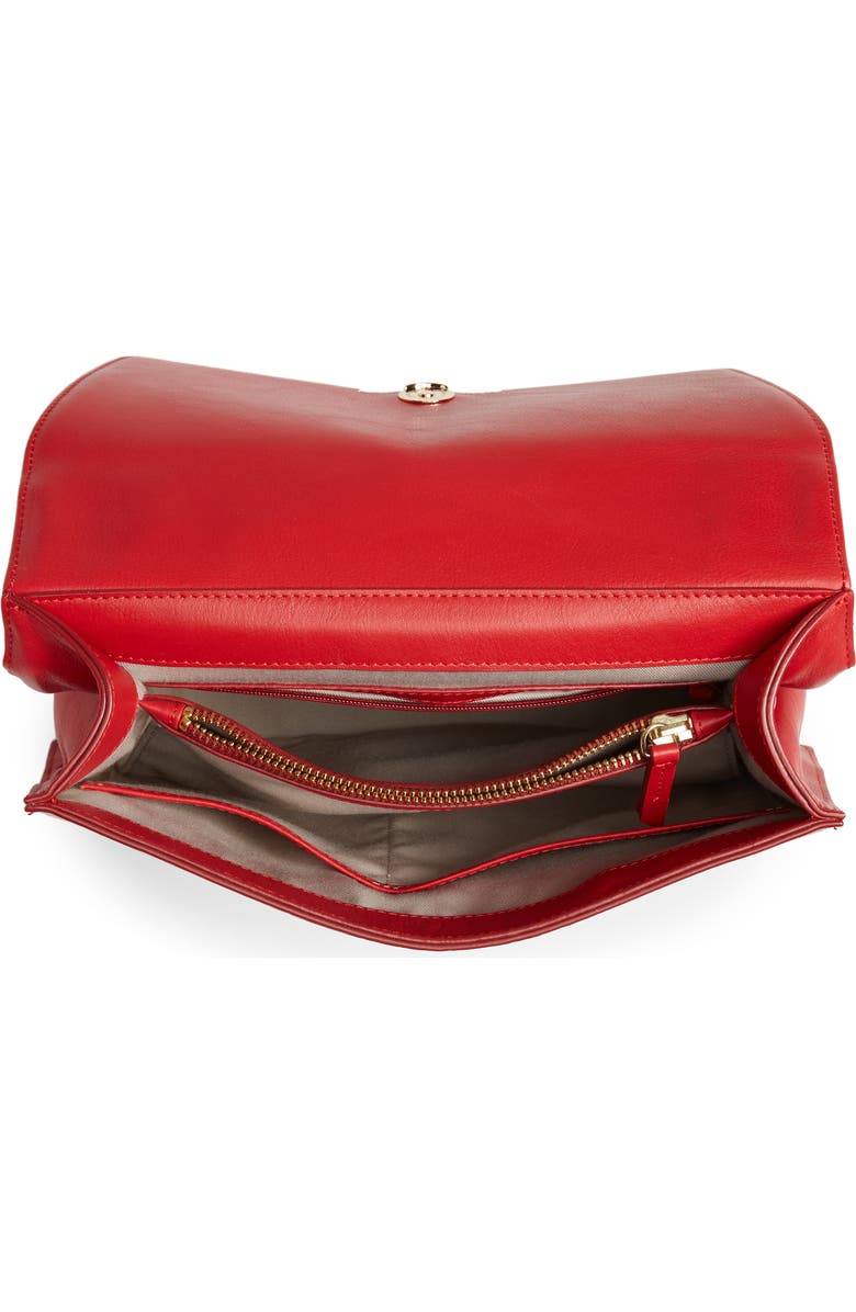 Nordstrom Ryder Croc Embossed Leather Top Handle Bag, Alternate, color,