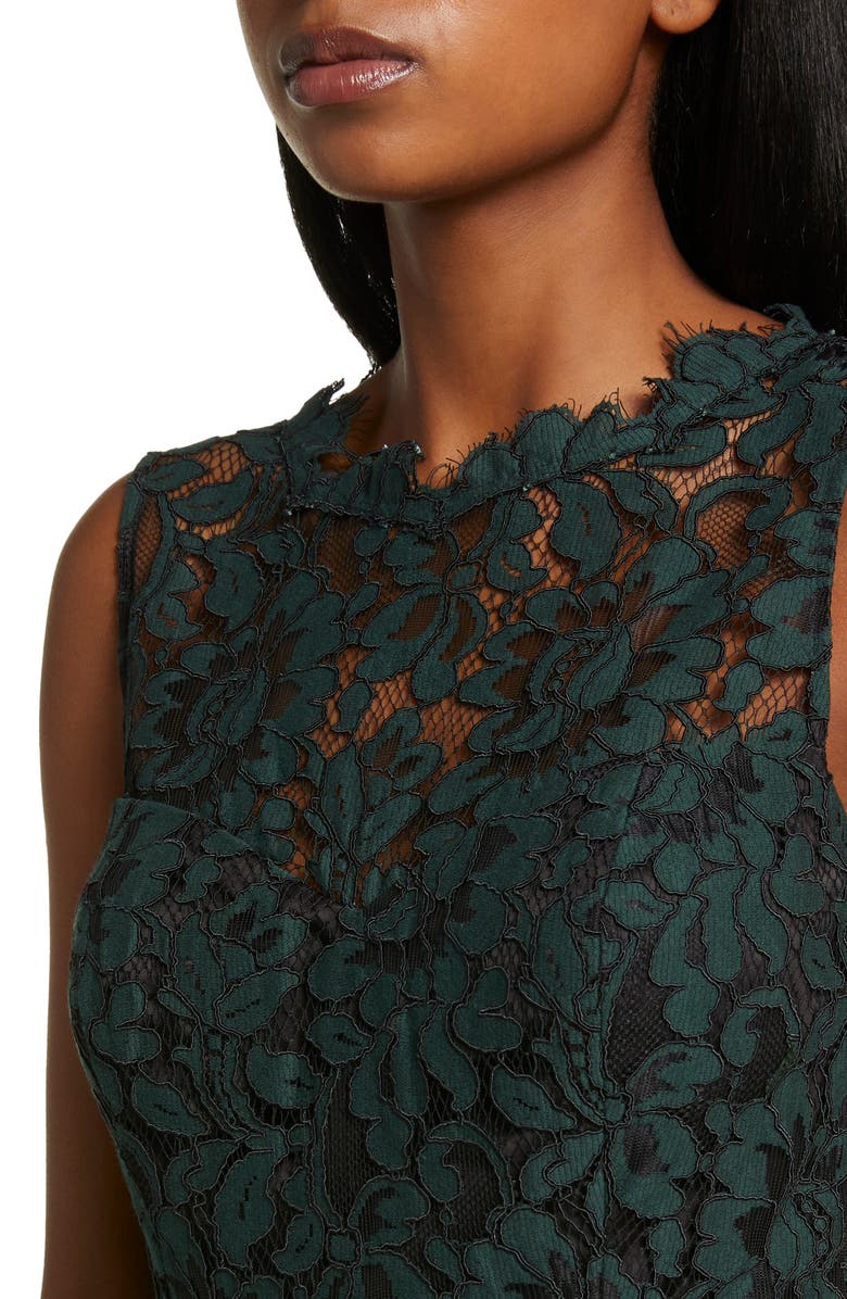 Eliza J Sleeveless Lace Sheath Dress, Alternate, color,