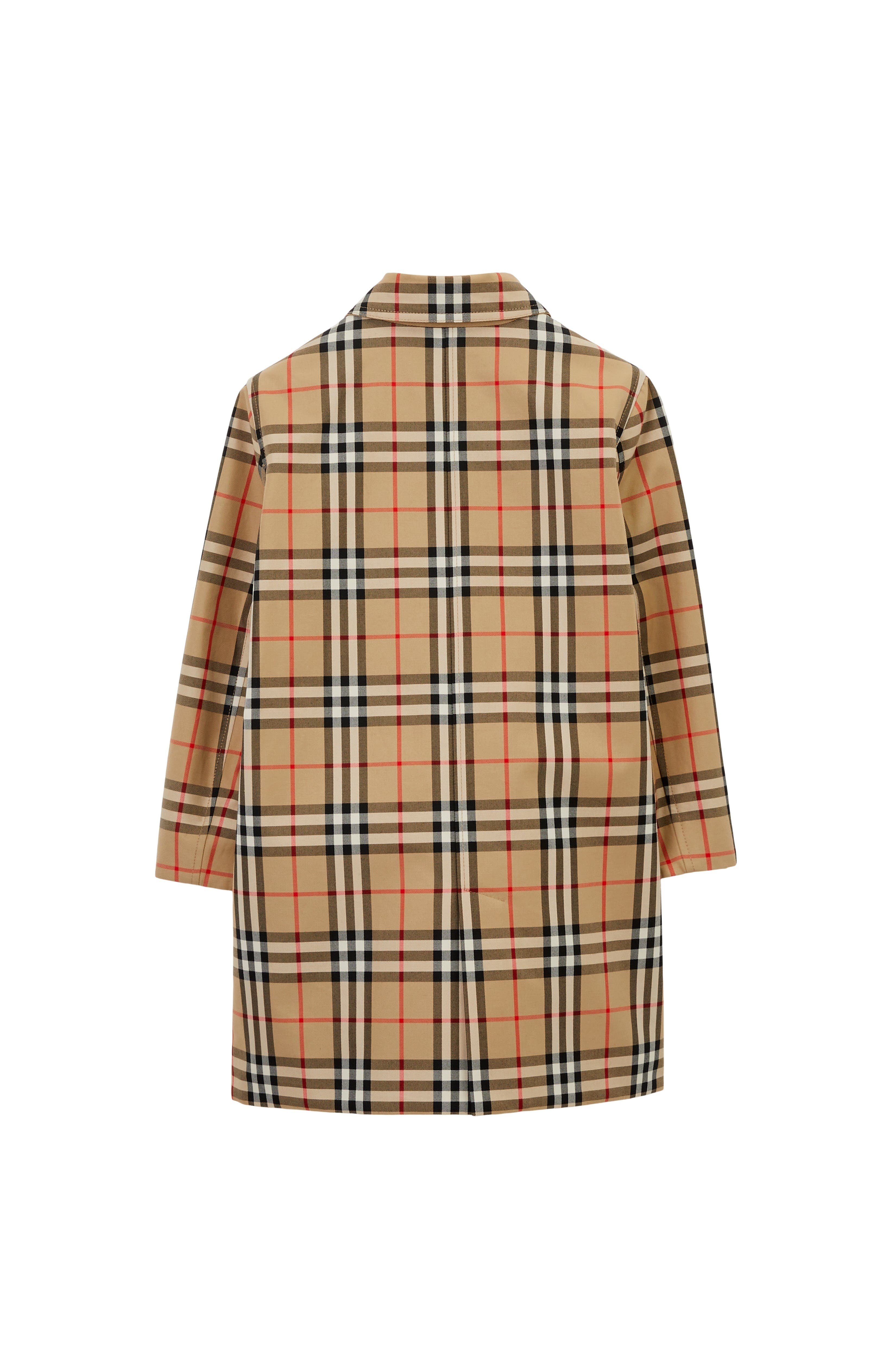 Burberry Reversible Check Gabardine Car Coat | Nordstrom