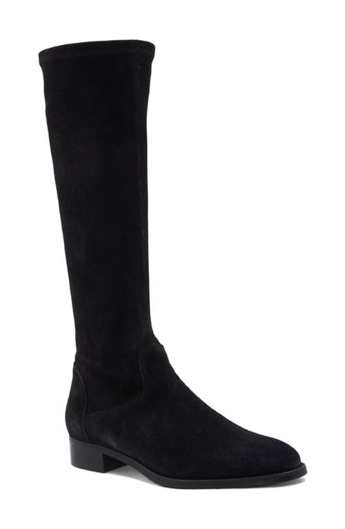 Aquatalia Sabrena Water Resistant Knee High Boot In Black