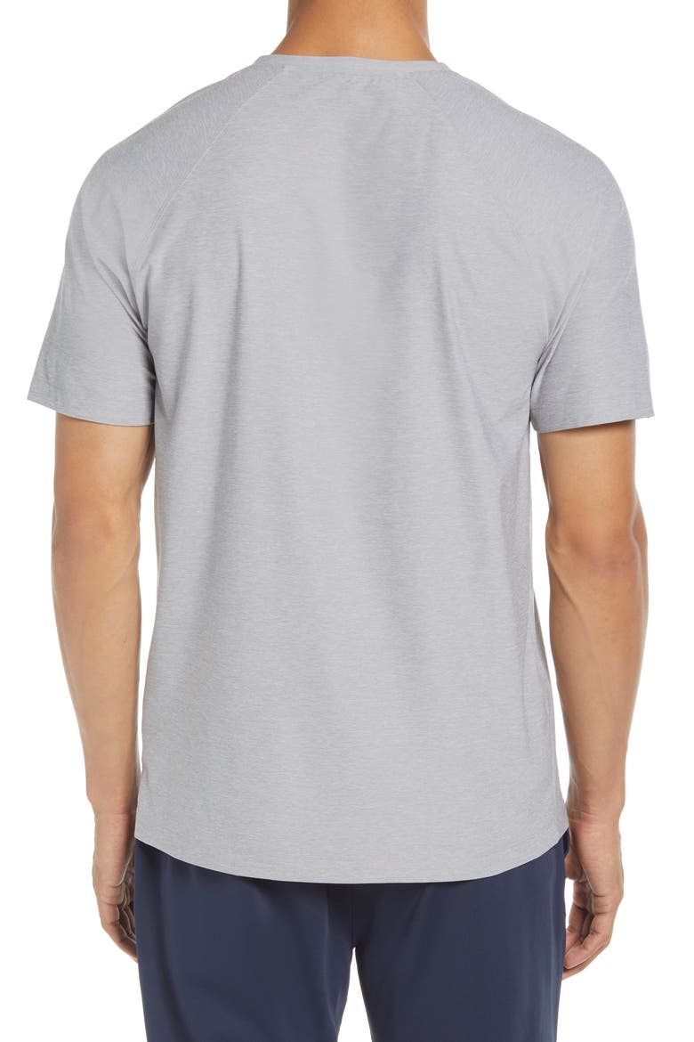 Reign Performance T-Shirt, Alternate, color, LIGHT GREY HEATHER