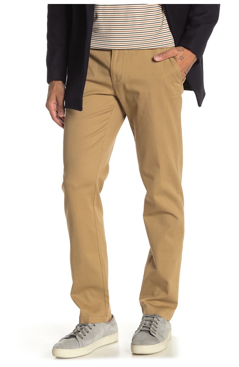 Original Penguin Solid Dobby Chino Pants, Main, color, Kelp