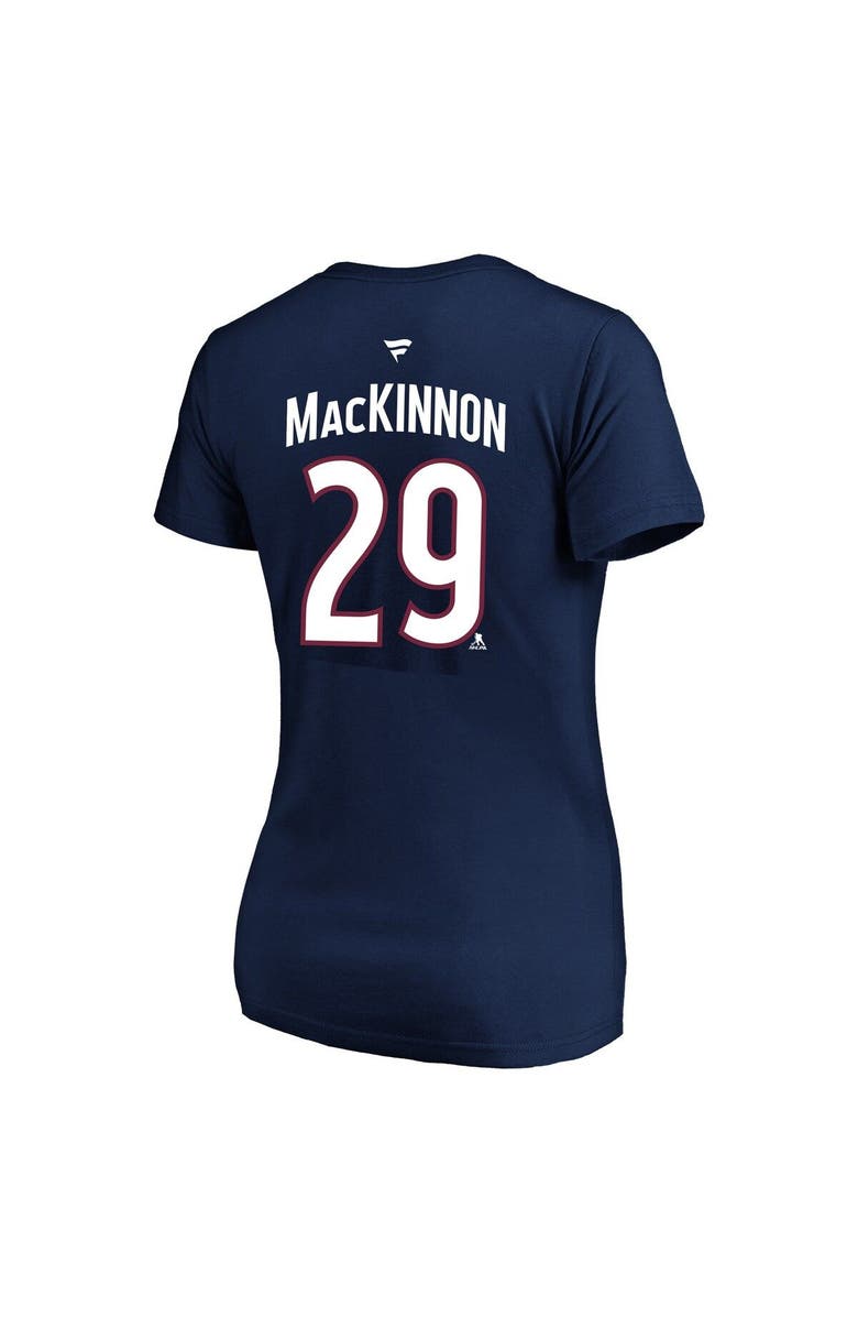 FANATICS Women's Fanatics Branded Navy Colorado Avalanche 2022 Stanley Cup Champions Plus Size Name & Number V-Neck T-Shirt, Alternate, color, 