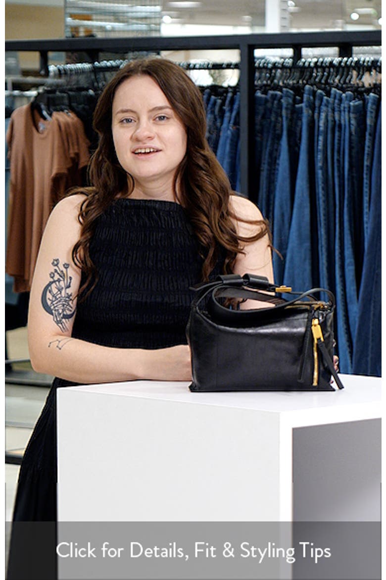 Alba Shine Leather Crossbody Bag video
