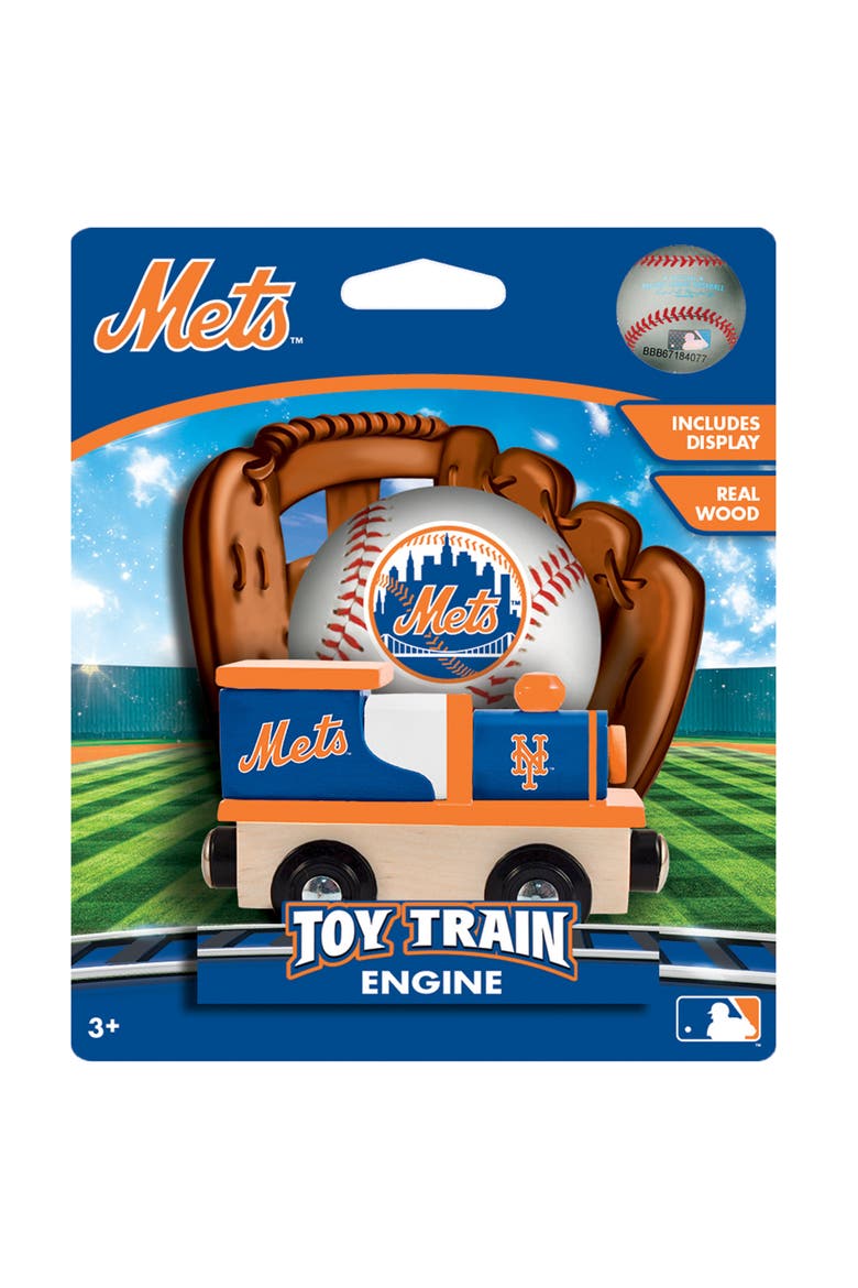 New York Mets Toy Train Engine, Alternate, color, Multicolor