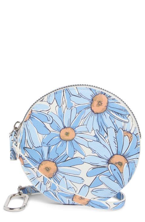 Ashley Floral Wristlet Clutch