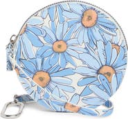 MUNDI SMALL LEATHER GOODS Ashley Floral Wristlet Clutch