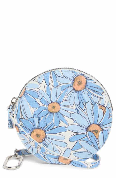MUNDI SMALL LEATHER GOODS Ashley Floral Wristlet Clutch