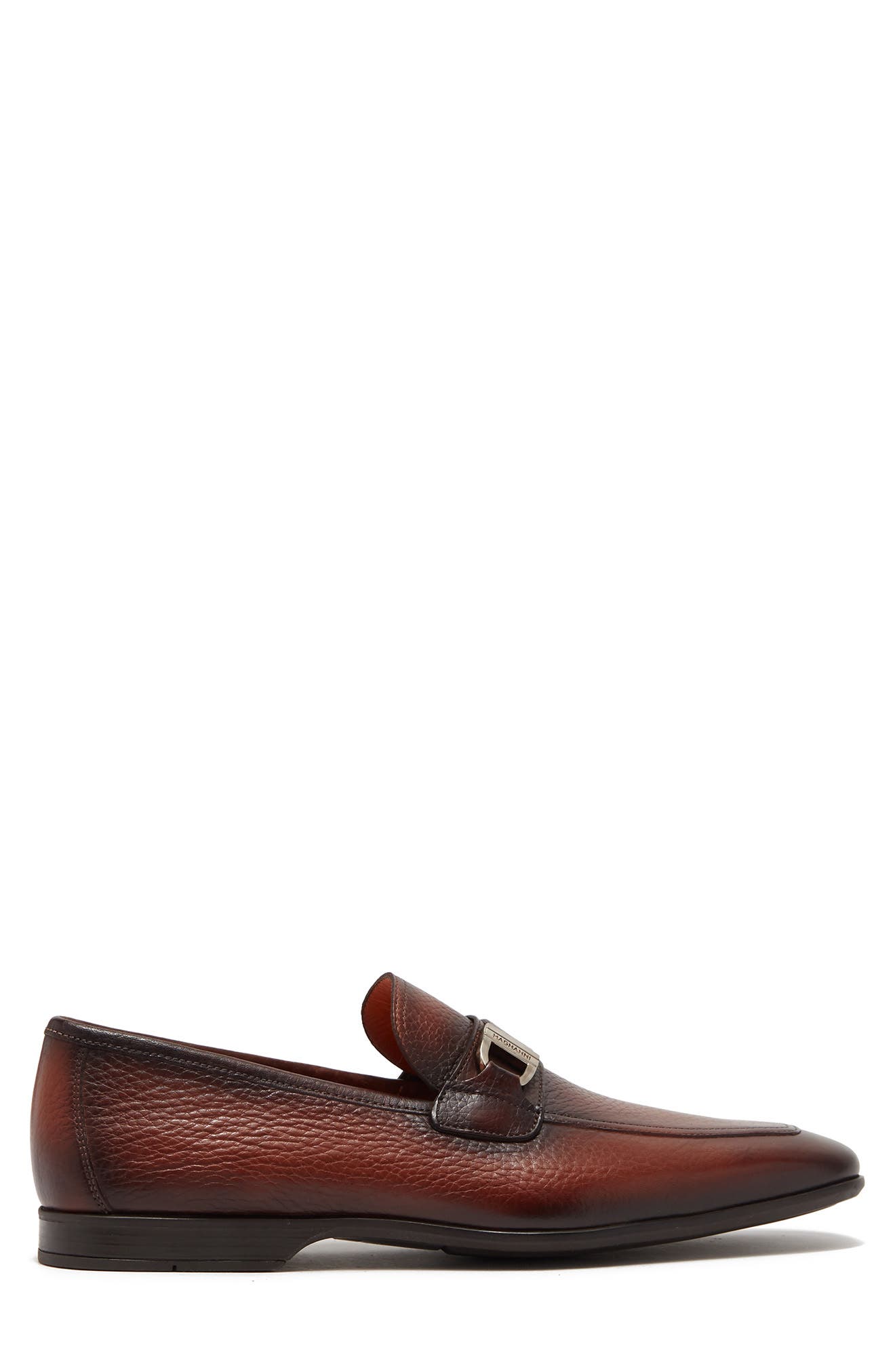 Niko Leather Loafer, Alternate, color, MID BROWN TUMBLED CALF
