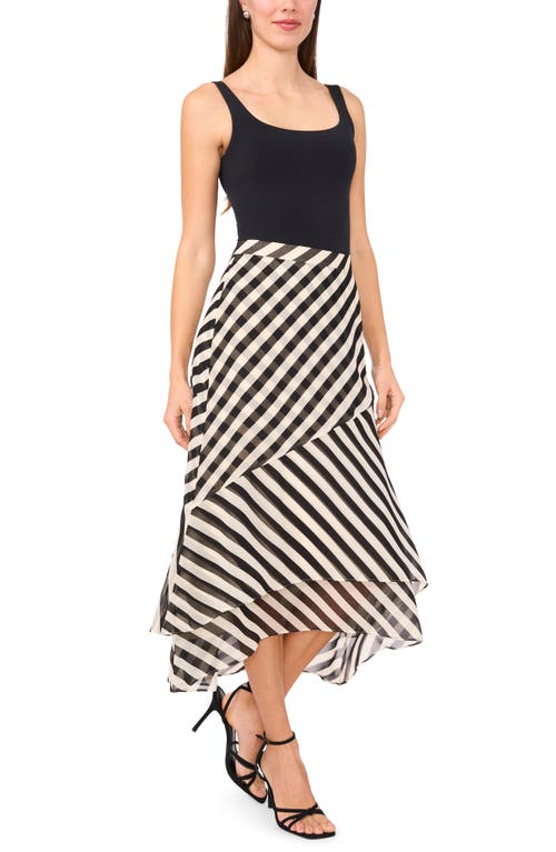 Halogen ® Stripe Layered Midi Skirt In Multi