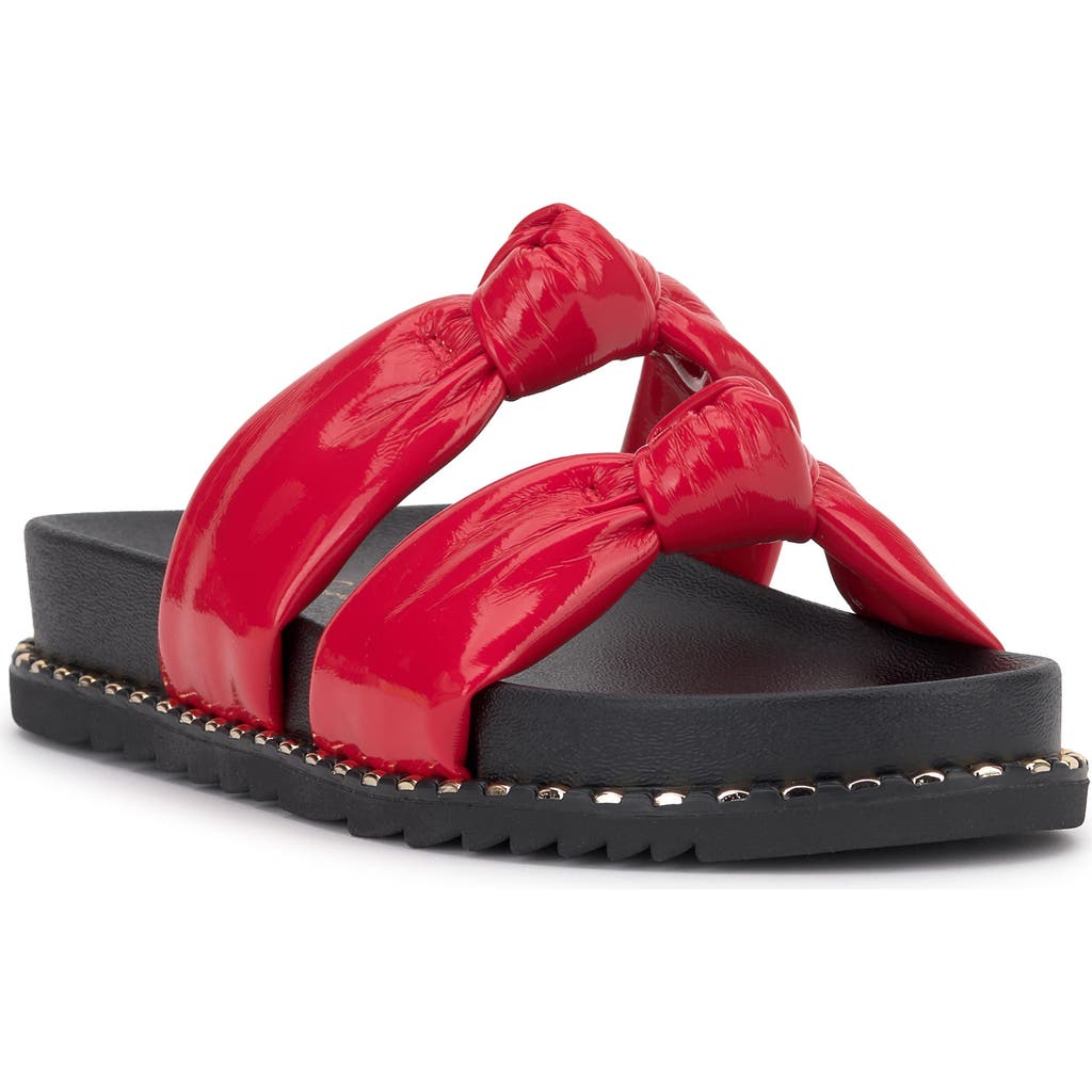 Jessica Simpson Caralyna Platform Slide Sandal In Poppy