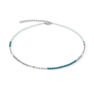 COEUR DE LION Necklace Fusion Offset Graphic grey-black