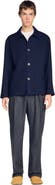 SANDRO Buttoned wool worker jacket