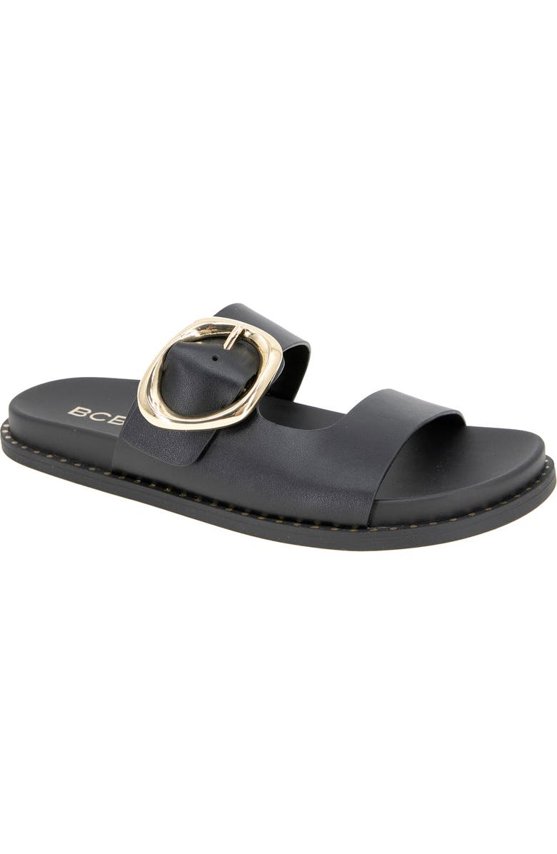 BCBG Tandra Slide Sandal, Main, color, Black